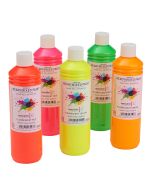 Specialist Crafts Premium Readymixed 500ml Fluorescent Set