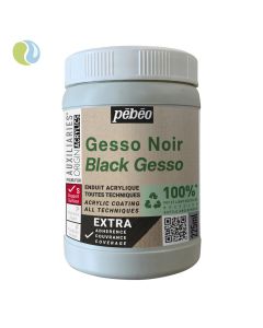 Black Gesso Studio Green 225ml