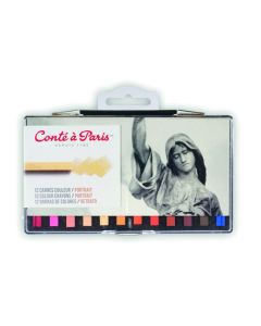 Conte Carres - Portrait Colours. Set of 12