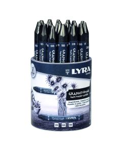 Lyra Graphite Non-Water Soluble Sticks - Assorted. Pack of 24