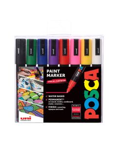 Uni Posca Marker PC-5M 8 Standard Colours