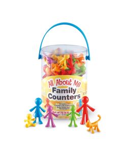 All About Me Family Counters - Pack of 72