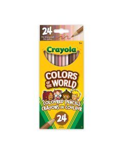 Crayola Colors of the World Coloured Pencils - Pack of 24