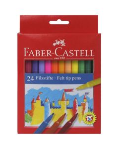 Faber-Castell Felt Tip Pens. Set of 24