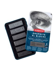 Derwent XL Graphite Blocks. Set of 6