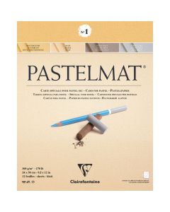 Clairefontaine Pastelmat no.1 24x30cm 360g Neutral